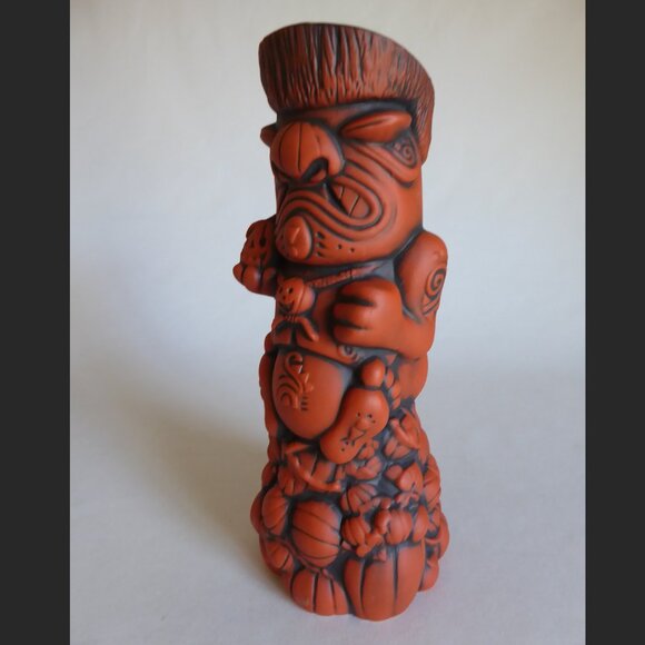 NEW 2020 HALLOWEEN THEME PUMPKIN KING KAMOKAMO CERAMIC TIKI MUG - Picture 7 of 11